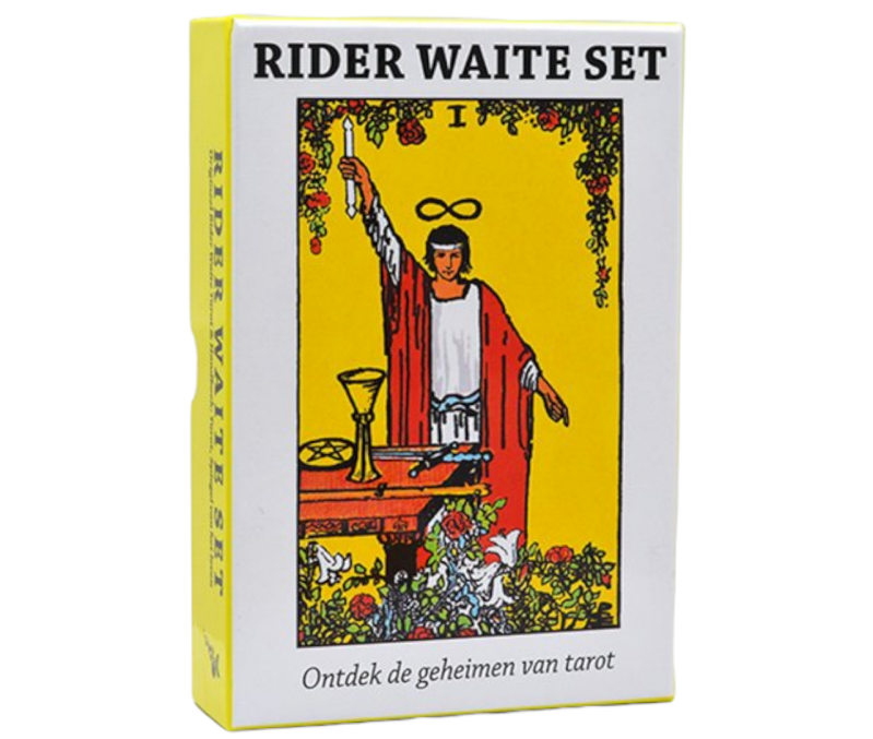 Rider Waite tarot set, 78 kaarten plus handboek